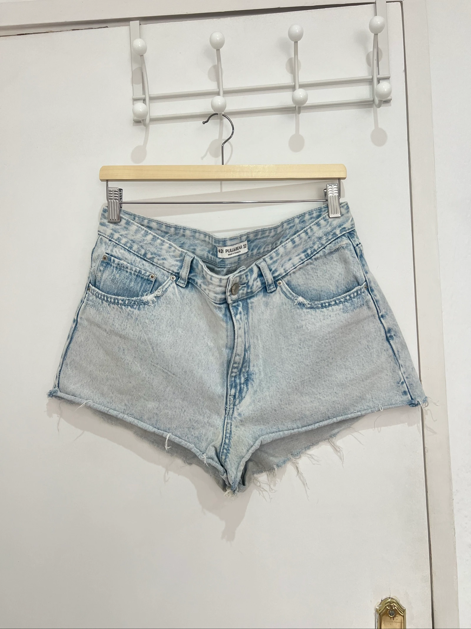 Calções de ganga| Pull&Bear| Mulher| Curtos|T* 42